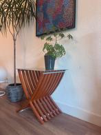 Vintage IKEA Ekeberg Bijzettafel, Gebruikt, 55 tot 75 cm, Rechthoekig, Hout