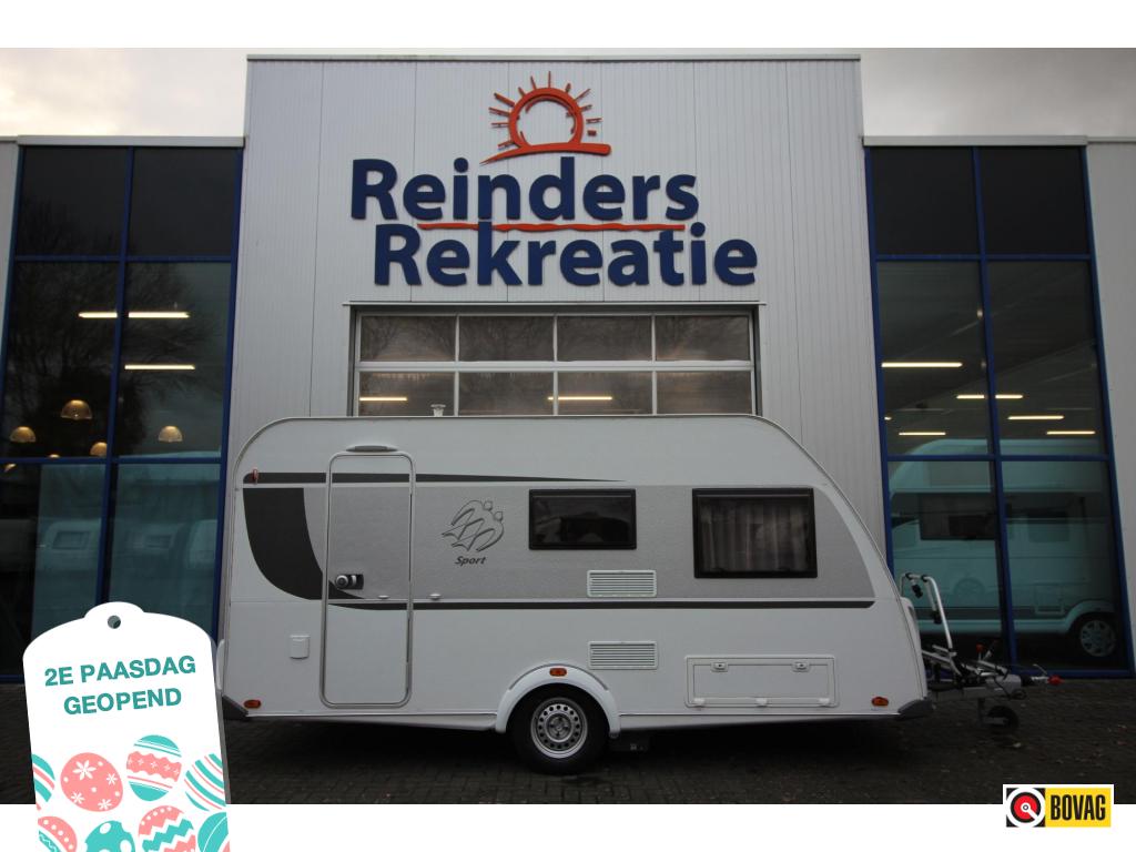 Knaus Sport 420 QD Mover, Unico Verona,, Caravans en Kamperen, Caravans, Bedrijf, Treinzit, 4 tot 5 meter, Knaus