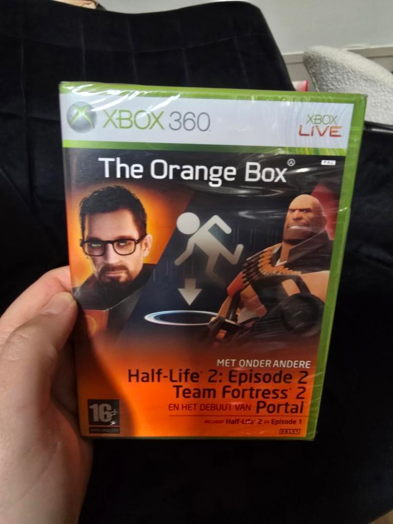The Orange Box Xbox 360 - Nieuw in seal, Online, Shooter, 1 speler, Nieuw