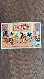 Kattenkaart. Een nachtfeest in “De Kattenbak”, Ophalen of Verzenden, Gelopen, Overige thema's