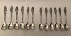 12   Verzilverd lepeltjes, Antiek en Kunst, Antiek | Bestek, Ophalen of Verzenden
