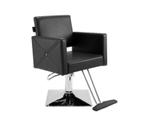 Kappersstoel ZGAN, Ophalen, Zo goed als nieuw, Zwart, Eén