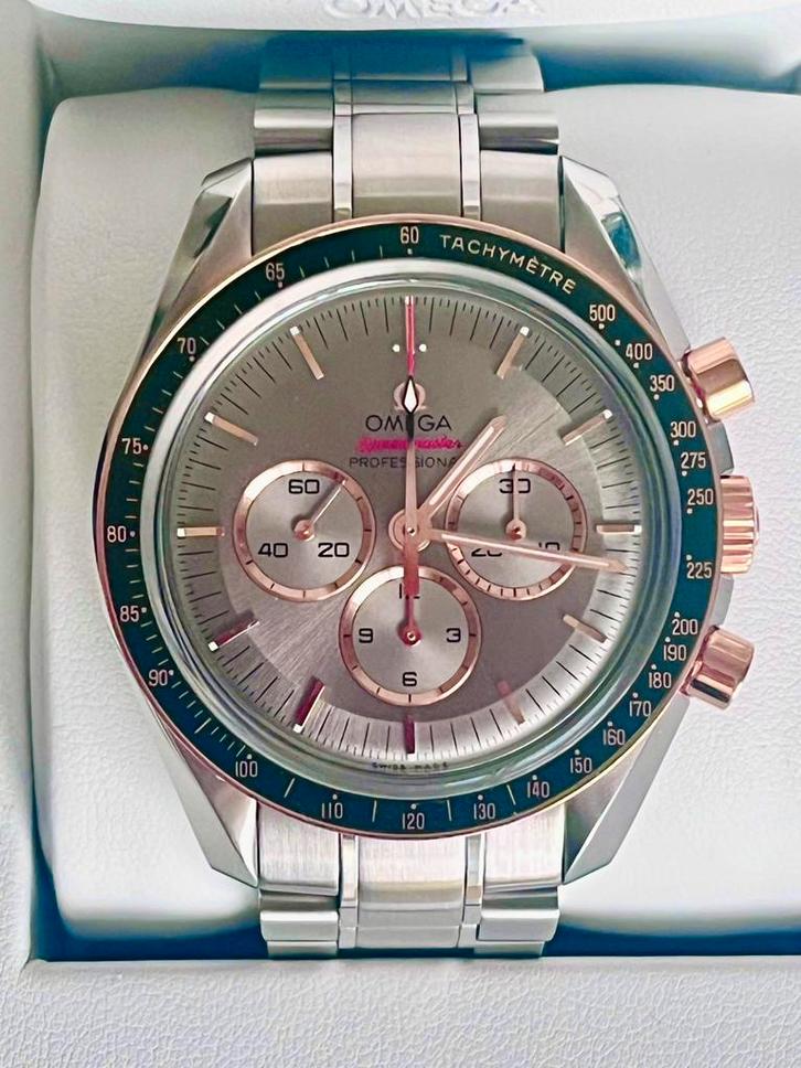 Omega Speedmaster Tokyo 2020 Limited Edition, Sieraden, Tassen en Uiterlijk, Horloges | Dames, Zo goed als nieuw, Polshorloge