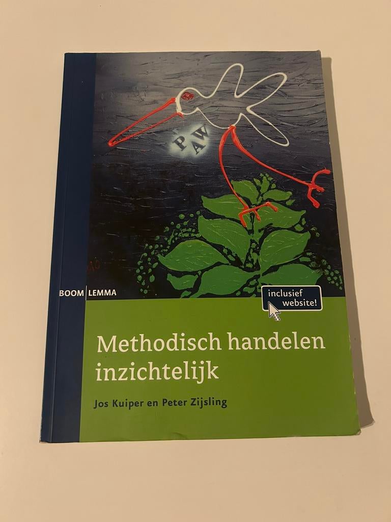 Methodisch handelen inzichtelijk, Boeken, Studieboeken en Cursussen, Ophalen of Verzenden, Zo goed als nieuw