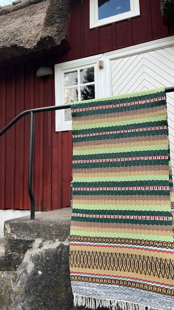 Zweedse plastmatta, Huis en Inrichting, Ophalen of Verzenden, Zo goed als nieuw, Rechthoekig, Scandinavisch