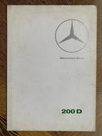 Nederlandse brochure Mercedes-Benz 200D W110 1965 - 1968, Gelezen, Mercedes-Benz, Mercedes, Ophalen of Verzenden