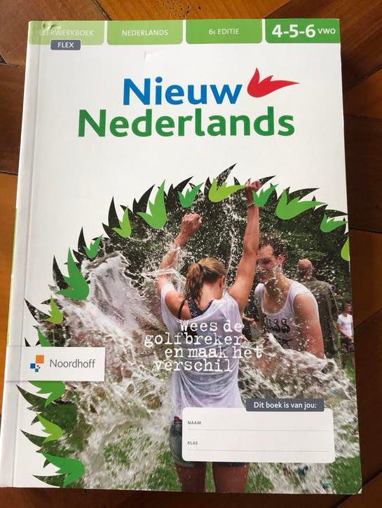 Leerwerkboek FLEX Nieuw Nederlands 6e editie 4-5-6 vwo nieuw, Ophalen of Verzenden, Nieuw, VWO, Nederlands