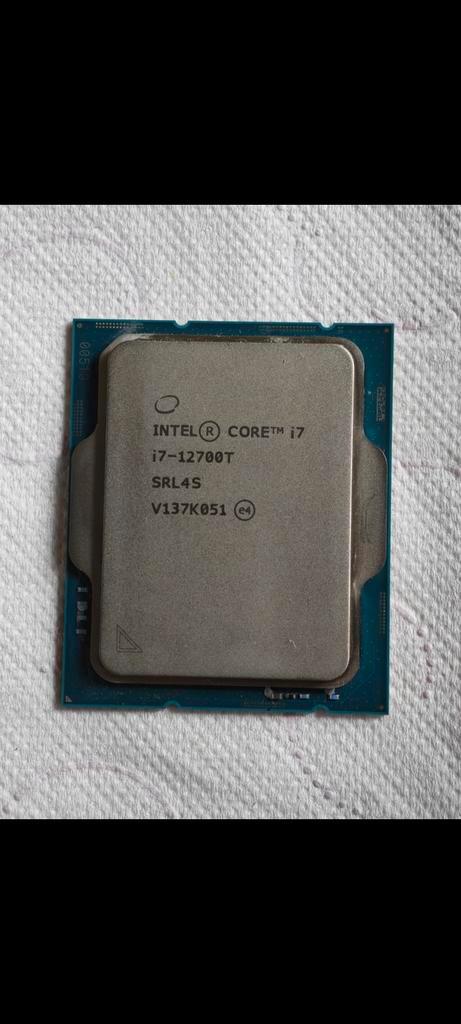Intel Core i7-12700T processor LGA 17000, Computers en Software, Processors, Zo goed als nieuw, 12-core, 4 Ghz of meer, Ophalen of Verzenden