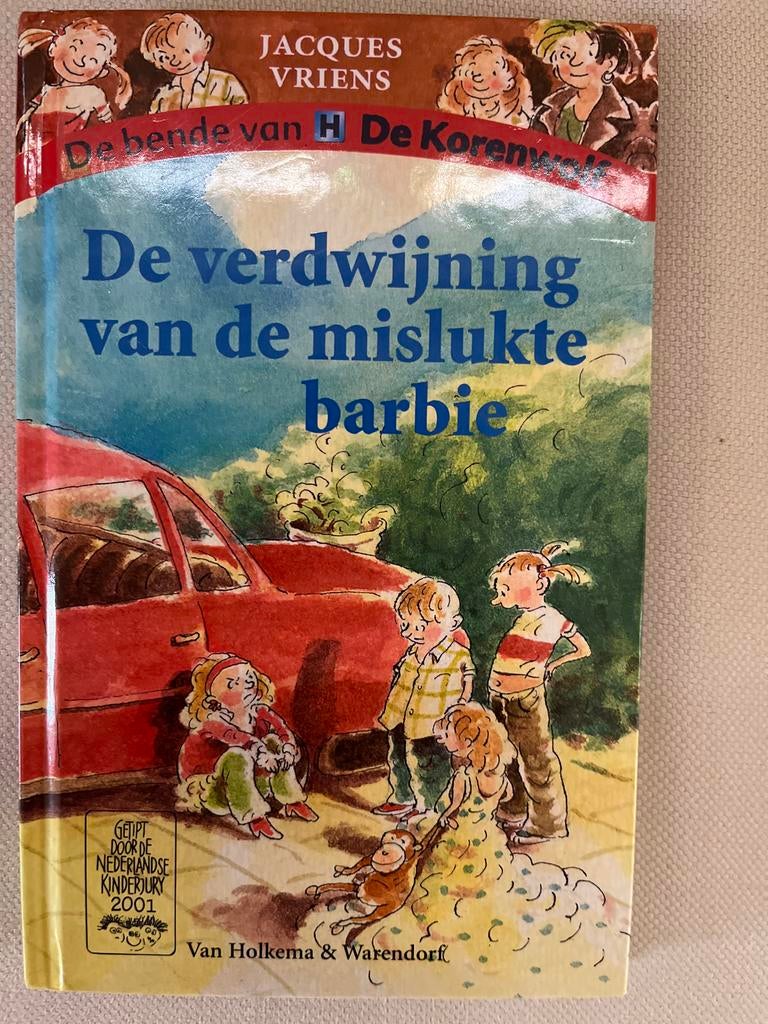 De verdwijning van de mislukte barbie - Jacques Vriens, Boeken, Kinderboeken | Jeugd | onder 10 jaar, Zo goed als nieuw, Fictie algemeen