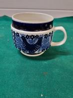 theekop mok blauw wit arabia finland, Ophalen of Verzenden