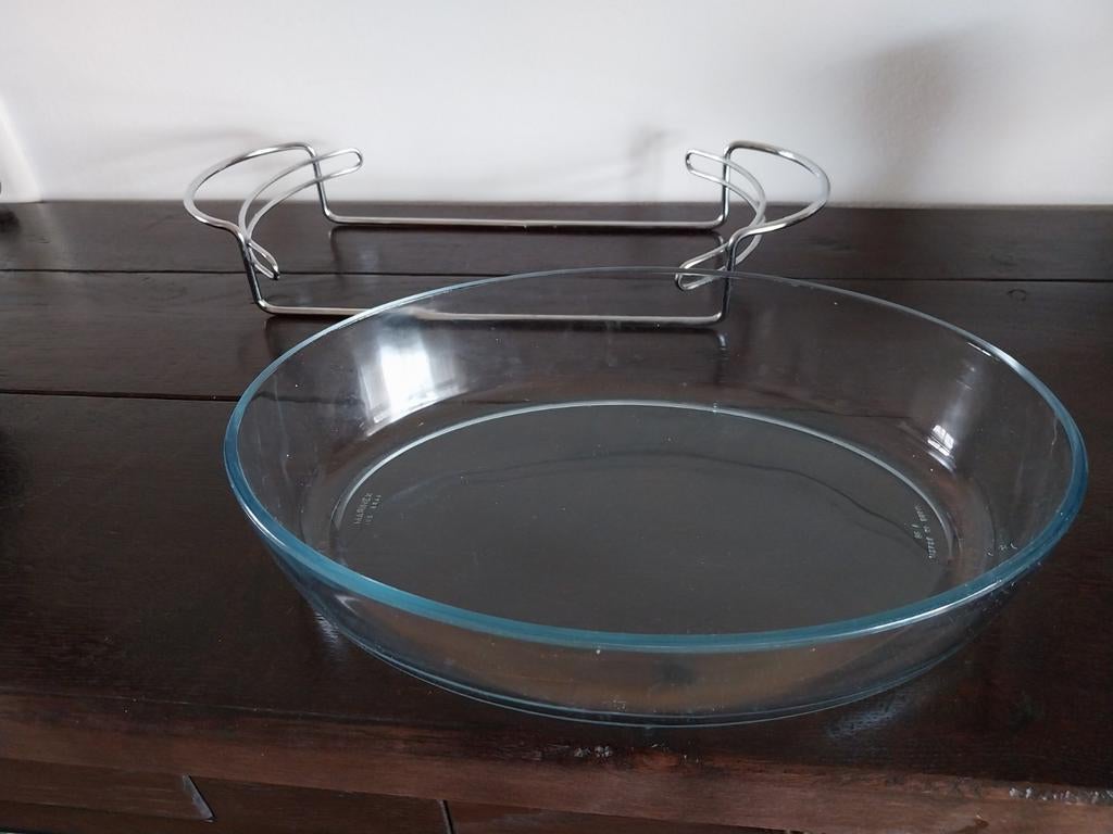 VUURVASTE OVENSCHAAL  NIEUW, Huis en Inrichting, Ophalen of Verzenden, Nieuw, Rond