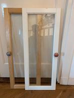Ikea kastdeurtjes met glas, Huis en Inrichting, Kasten | Vitrinekasten, Ophalen, Zo goed als nieuw, Minder dan 50 cm, Minder dan 100 cm