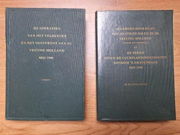 2 Delen Groene Serie Stafwerk Nierstrasz Mei 1940 beschikbaar voor biedingen