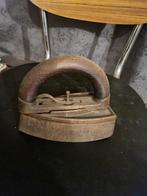 Oude strijkijzers, Ophalen