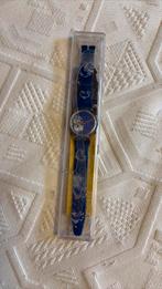 SWATCH NIEUW ORIGINEEL CORNEILLE  HORLOGE, Sieraden, Tassen en Uiterlijk, Horloges | Kinderen, Ophalen of Verzenden, Nieuw, Blauw