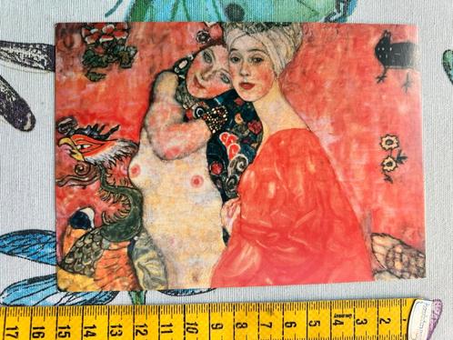 293. Kunstkaart Gustav Klimt, Verzamelen, Ansichtkaarten | Themakaarten, Ongelopen, Ophalen of Verzenden