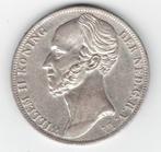 25-1657 Nederland 1 gulden 1848, 1 gulden, Verzenden, Zilver, Losse munt