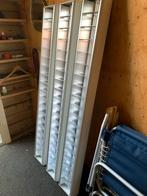 Verlichting Drie luxe TL-balken, Ophalen, Gebruikt