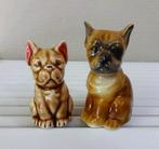 2 x Porseleinen Boxer beeldje: Goebel + ongemerkt, Antiek en Kunst, Antiek | Porselein, Ophalen of Verzenden