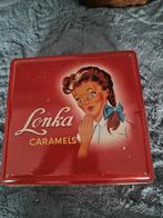 Vintage Lonka Caramels Blikken Doos, Ophalen of Verzenden, Gebruikt