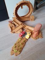 Cars racebaan, Kinderen en Baby's, Speelgoed | Racebanen, Racebaan, Zo goed als nieuw, Zelf te bouwen, Overige aandrijving