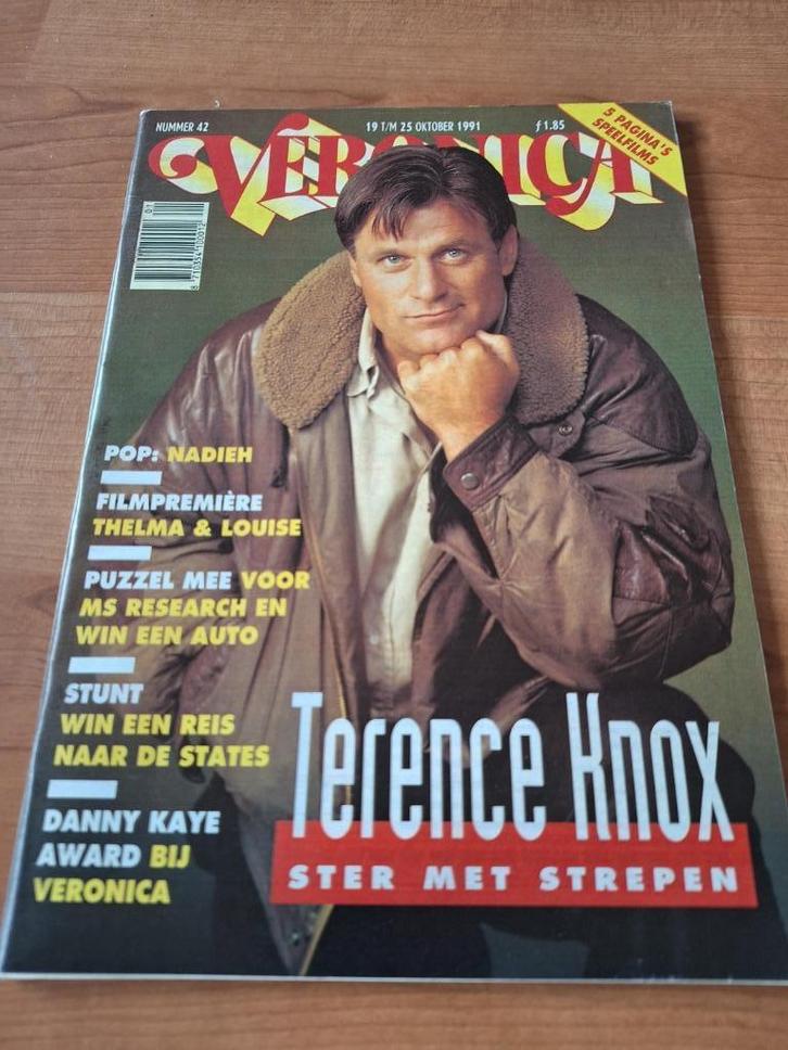 Veronica 1991 Terence Knox Rob de Nijs Nadieh Dynasty, Boeken, Tijdschriften en Kranten, Gelezen, Muziek, Film of Tv, Verzenden