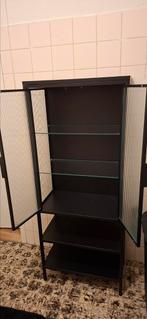 Vitrinekast zwart / badkamermeubel, Huis en Inrichting, 100 tot 150 cm, Zo goed als nieuw, 25 tot 50 cm, 50 tot 100 cm