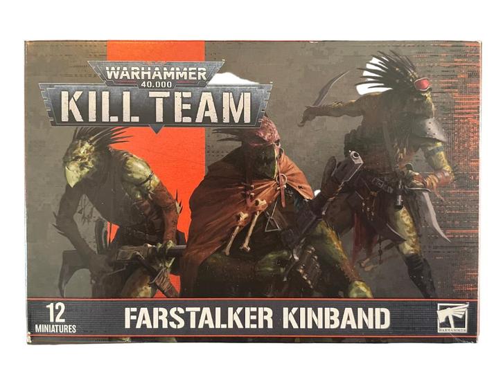 Warhammer 40K Kill Team Tau Kroot Farstalker Kinband, Hobby en Vrije tijd, Wargaming, Zo goed als nieuw, Warhammer, Ophalen of Verzenden