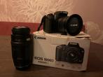 Canon EOS 1000D + 70-120mm Lens, Flitser & Tas, Gebruikt, Spiegelreflex, Canon, Ophalen of Verzenden