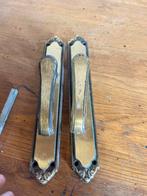 Vintage italiaanse deurbeslag messing, Doe-het-zelf en Verbouw, Hang- en Sluitwerk, Ophalen of Verzenden, Gebruikt, Koper of Messing