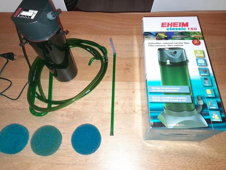 Filterpomp Eheim Classic 150, Dieren en Toebehoren, Vissen | Aquaria en Toebehoren, Zo goed als nieuw, Filter of Co2, Ophalen