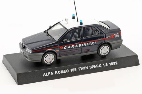 Alfa Romeo 155 Twin Spark 1.8 Sedan L' Arma dei Carabinieri, Hobby en Vrije tijd, Modelauto's | 1:43, Nieuw, Auto, Overige merken