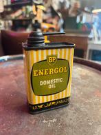 ZELDZAME VINTAGE BP ENERGOL DOMESTIC OIL OILER OIL TIN CAN, Gebruikt, X, Verpakking, Ophalen of Verzenden