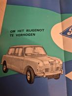 1963 Nederlandse Riley Elf folder model Austin Mini Morris, Ophalen of Verzenden, Zo goed als nieuw, Overige merken