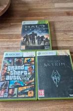 Xbox 360 Games - Halo, GTA, Skyrim, Spelcomputers en Games, Games | Xbox 360, Avontuur en Actie, Online, Gebruikt, 1 speler