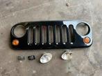 Jeep Wrangler Unlimited Grill + Koplampen Goede staat!!, Ophalen of Verzenden, Gebruikt, Jeep