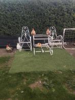 Antieke tuin set, Tuin en Terras, Ophalen, Gebruikt