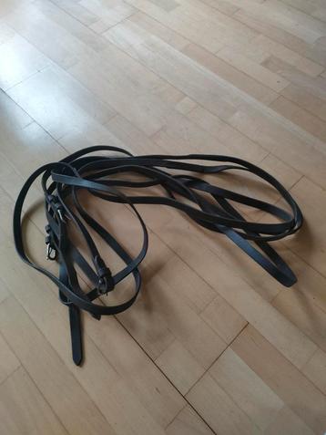 Leren leidsels maat pony, bruin beschikbaar voor biedingen