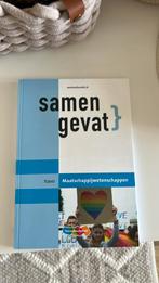 Havo Maatschappijwetenschappen samengevat, Overige vakken, Ophalen of Verzenden, Zo goed als nieuw, HAVO