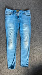 Jack & Jones heren jeans, maat W34 L34, blauw, skinny jeans, Gedragen, Blauw, Jack and Jones, Ophalen of Verzenden