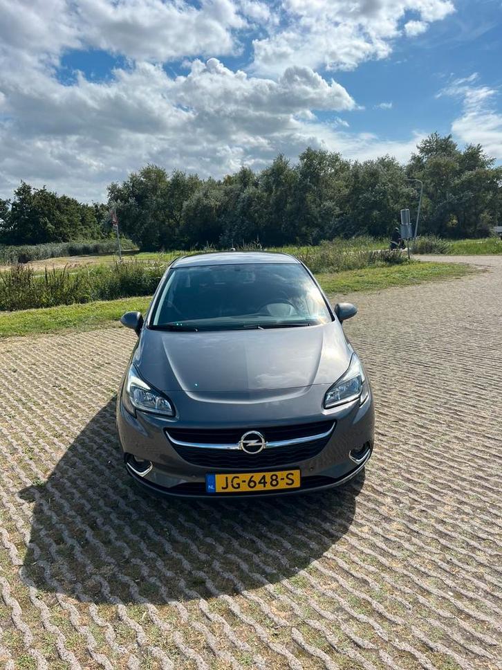 Opel Corsa 1.0T 66KW/90PK 5D 2016 Grijs, Auto's, Opel, Particulier, Corsa, Benzine, B, Hatchback, Handgeschakeld, Origineel Nederlands