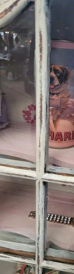 Ibiza/Hippie/Brocante/Vitrinekastje/Hangkastje/Kastje, Antiek en Kunst, Ophalen of Verzenden