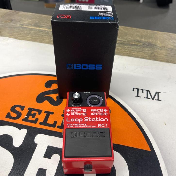 Boss Loop Station RC-1 Incl doos, Muziek en Instrumenten, Effecten, Zo goed als nieuw