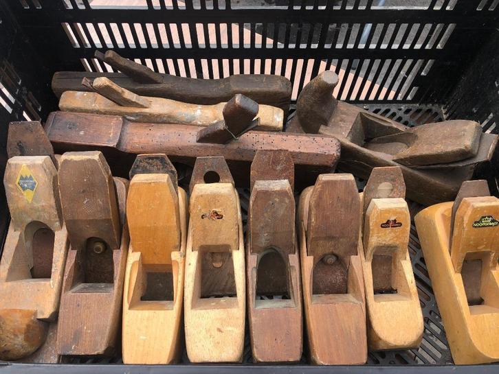 Partij ''NooitGedagt'' Schaven., Antiek en Kunst, Antiek | Gereedschap en Instrumenten, Ophalen of Verzenden