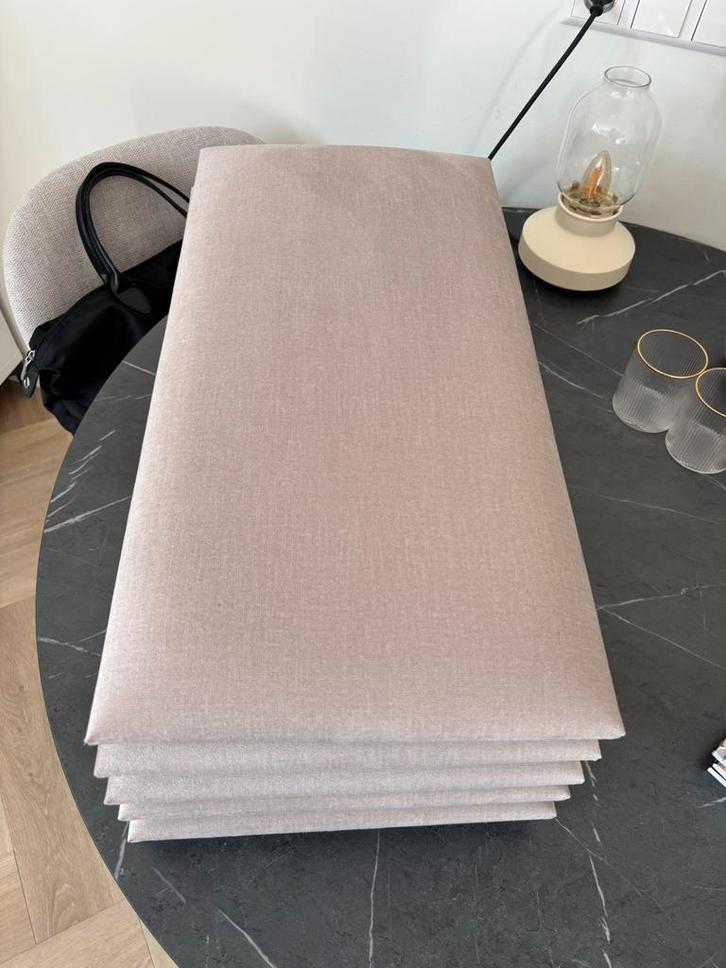 Wandkussens | Taupe, Huis en Inrichting, Woonaccessoires | Overige, Zo goed als nieuw, Ophalen of Verzenden