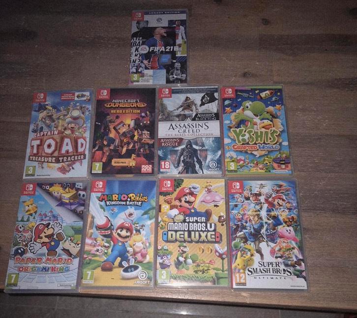 ***Nieuw*** Diverse Nintendo Switch spellen, Spelcomputers en Games, Games | Nintendo Switch, Nieuw, 3 spelers of meer, Vanaf 3 jaar