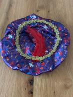 Pietenmuts paars met veer, Diversen, Ophalen of Verzenden, Zo goed als nieuw