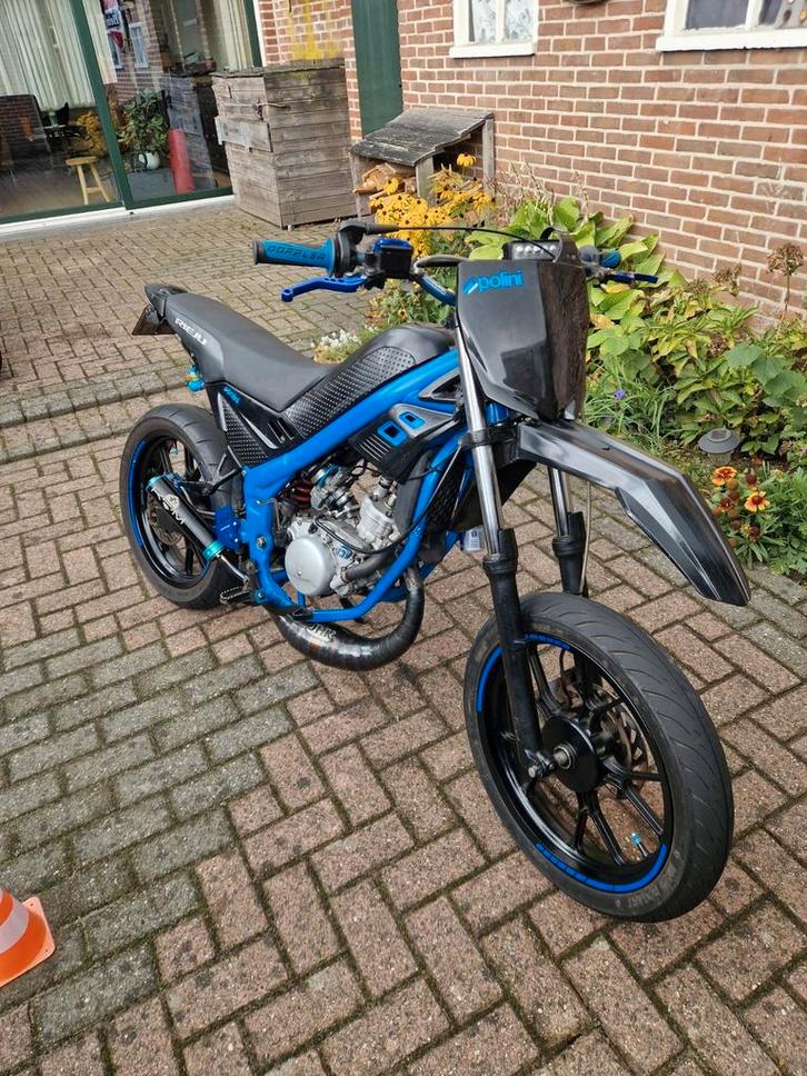 Rieju tango 77cc big racing, Fietsen en Brommers, Brommers | Derbi, Zo goed als nieuw, Ophalen of Verzenden
