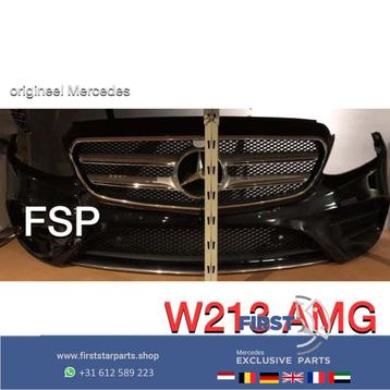 W213 S213 AMG Voorbumper zwart origineel Mercedes E Klasse 2 beschikbaar voor biedingen