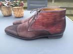 Magnanni schoenen mt 43, Bruin, Zo goed als nieuw, Veterschoenen, Verzenden